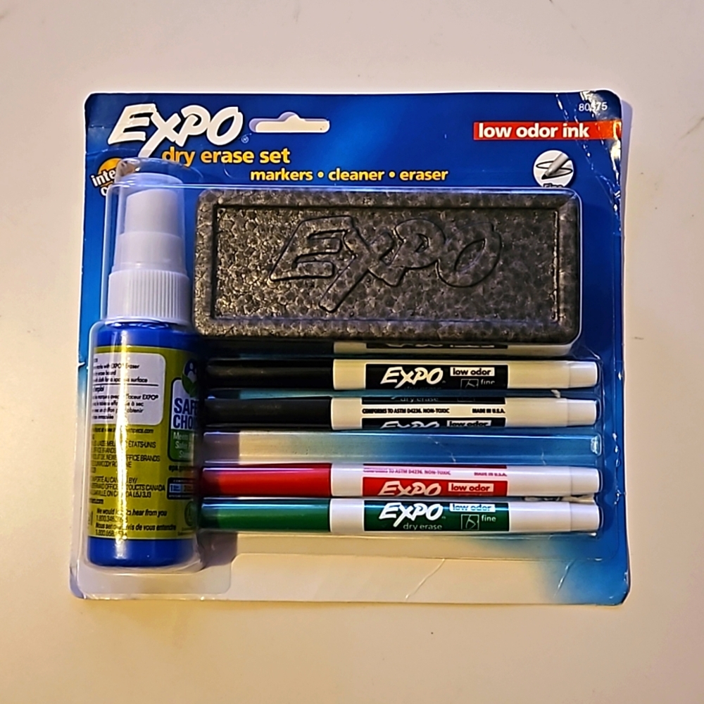 New Expo Dry Erase Set